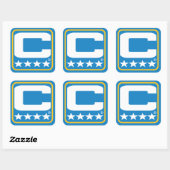 Champion Patch - LAC Powder Blue Sticker (Vel)
