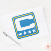 Champion Patch - LAC Powder Blue Sticker (Envelop)