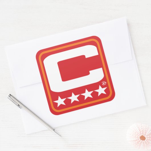 Champion Patch - TB Red Sticker (Envelop)