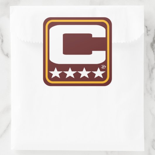 Champion Patch - WAS Burgundy Sticker (Tas)