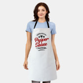 CHAMPION PEPPER SAUCE Wit Schort (Gedragen)