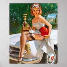 Champion Pin Up
