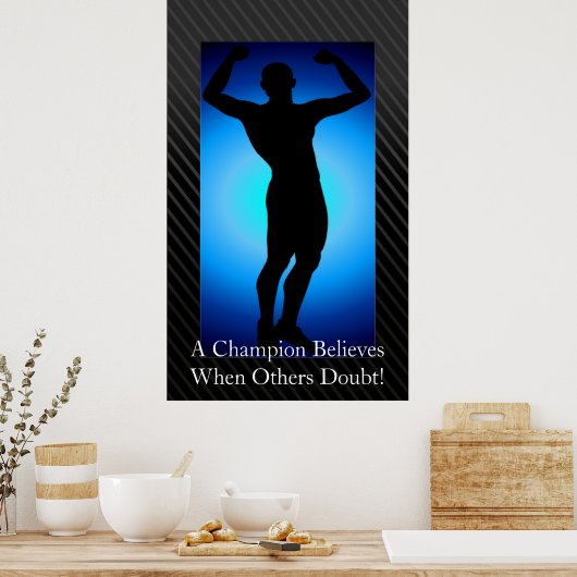 Champion Poster (Keuken)