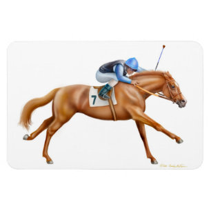 Champion Race Horse Premium Magnet Magneet