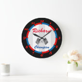 Champion Racing Wall Clock Grote Klok (Huis)