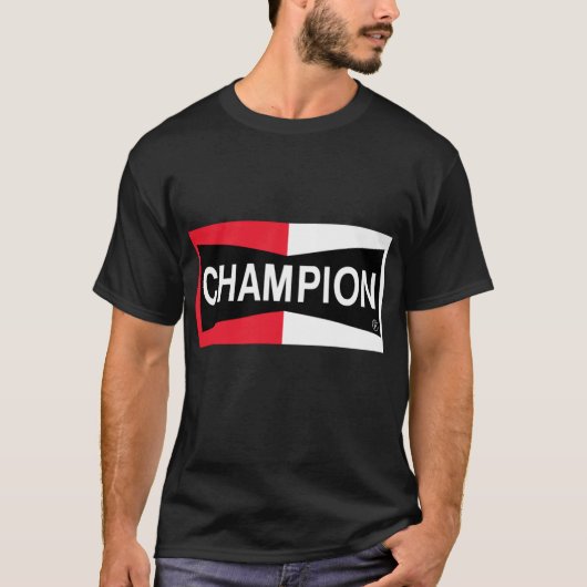 Champion spark plug t-shirt (Voorkant)