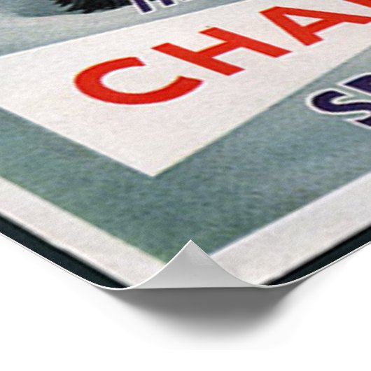 Champion Spark Plugs ad Poster (Hoek)