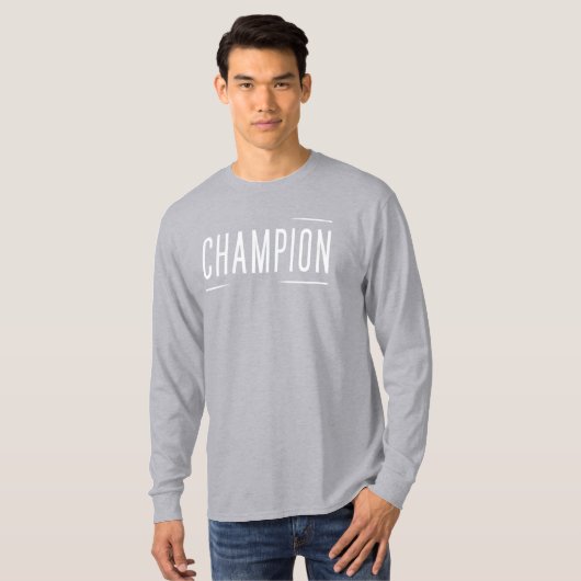 Champion T-shirt (Voorkant volledig)