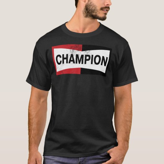 Champion Vintage Logo Classic T-Shirt (Voorkant)
