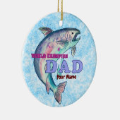 Champion Vissen pa Keramisch Ornament (Rechts)