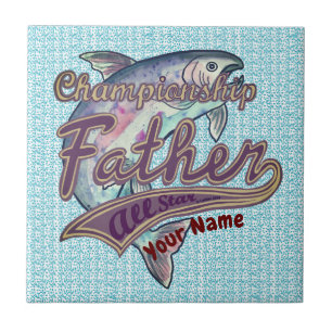 Champion Vissen pa Tegeltje