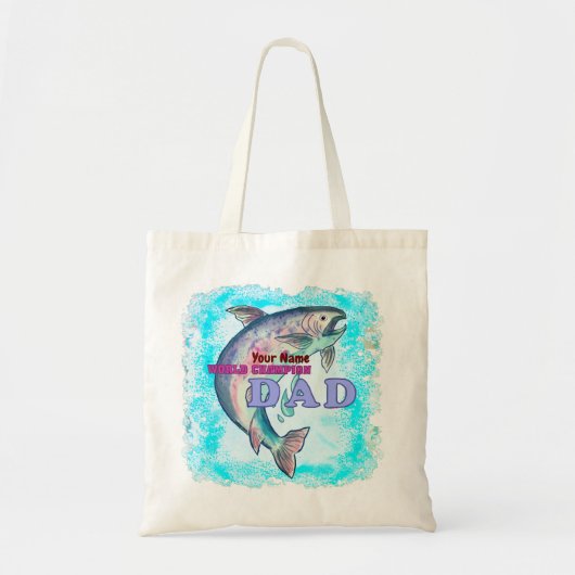 Champion Vissen pa Tote Bag (Voorkant)