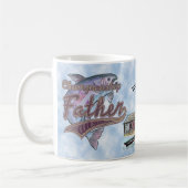 Champion Vissen vader Koffiemok (Links)