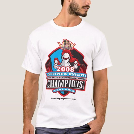 Champions 2008 - Crestview Knight T-shirt (Voorkant)