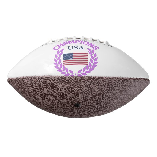 champions Amerikaanse vlag American Football (Gedraaid 270)