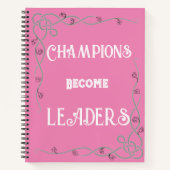 Champions Become Leaders Notebook  Notitieboek (Voorkant)