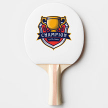 Champion's Choice: Gedrukte Ping Pong Paddle