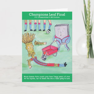 Champions Leaf Greetings Kaart