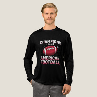 Champions League Amerikaans Football Fan Design Tri-Blend Shirt