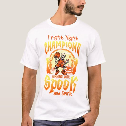 Champions Spook Sports Halloween T-shirt (Voorkant)