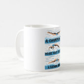 Champions Swimmer - Bathing Suit Koffiemok (Voorkant links)