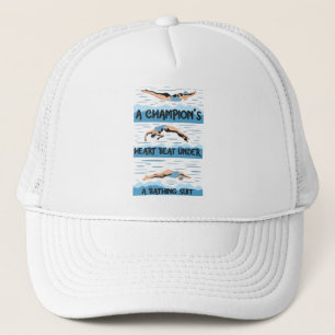 Champions Swimmer - Bathing Suit Trucker Pet