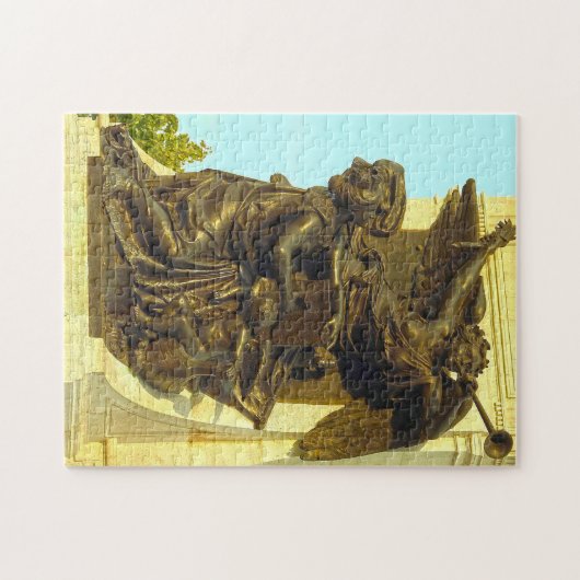 ChamPlain Monument Quebec. Legpuzzel (Horizontaal)