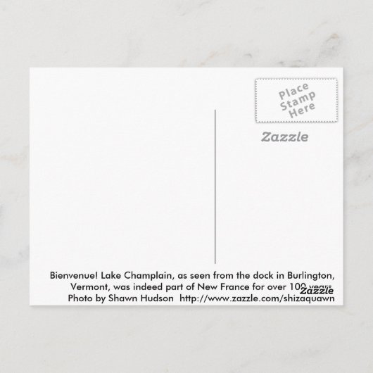 ChamPlameer Briefkaart (Achterkant)