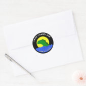 ChamPlameer Ronde Sticker (Envelop)