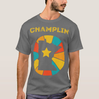 Champlin Minnesota Verdrietig Souvenir 1 T-shirt