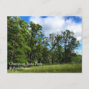 Champoeg State Park, Oregon Poster Postcard Briefkaart