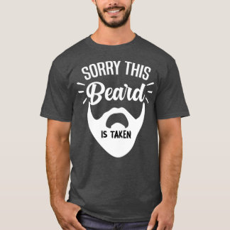 CHAMPRINT Sorry dat deze baard grappig is T-shirt