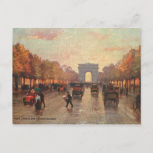 Champs Elysee Briefkaart