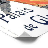 Champs Elysee Palais de Glace French Adverteren Poster (Hoek)