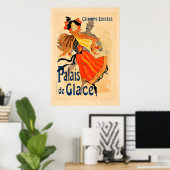 Champs Elysee Palais de Glace Vintage Poster (Thuiskantoor)