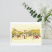  Champs Elysées Briefkaart (Staand voorkant)