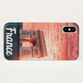 Champs-Élysées France Paris Case-Mate iPhone Case (Achterkant (horizontaal))