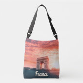 Champs-Élysées France Paris Crossbody Tas (Voorkant)