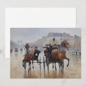 Champs-Élysées | Jean Béraud (Voorkant / Achterkant)