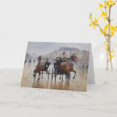 Champs-Élysées | Jean Béraud Kaart (Gele Bloem)