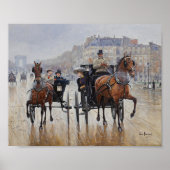 Champs-Élysées | Jean Béraud Poster (Voorkant)