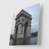 Champs-Élysées - Parijs, Frankrijk Vierkante Klok (Hoek)