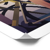 Champs-Élysées - Tour de France - Poster voor fiet (Hoek)