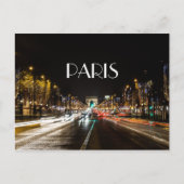 Champs-Elyses Briefkaart (Voorkant)
