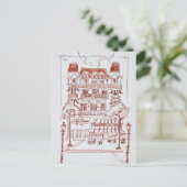 Champs Elyses | Parijs, Frankrijk Briefkaart (Staand voorkant)