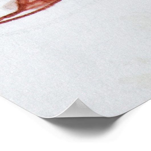 Champs Elyses | Parijs, Frankrijk Poster (Hoek)