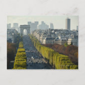 Champs ElysŽes Briefkaart (Voorkant)