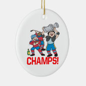 Champs Keramisch Ornament (Rechts)
