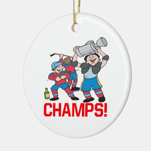 Champs Keramisch Ornament (Links)