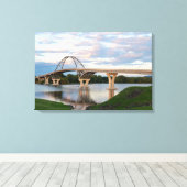 Champure Bridge Canvas Afdruk (Insitu (Houten vloer))